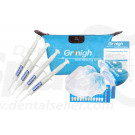 Grinigh® Home Teeth Whitening System with LED Accelerator Lights | Convenience 2 Person Kit